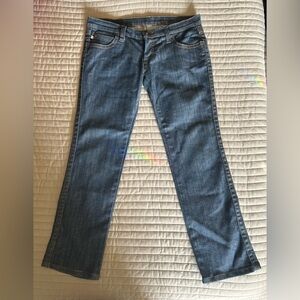 Frankie B. Women's Boot Cut Jeans in Blue